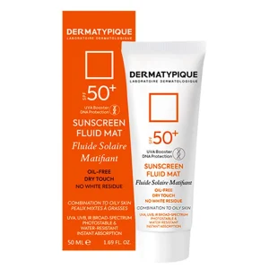 فلوئید ضدآفتاب رنگی Light Beige فاقد چربی +SPF50 اریکه